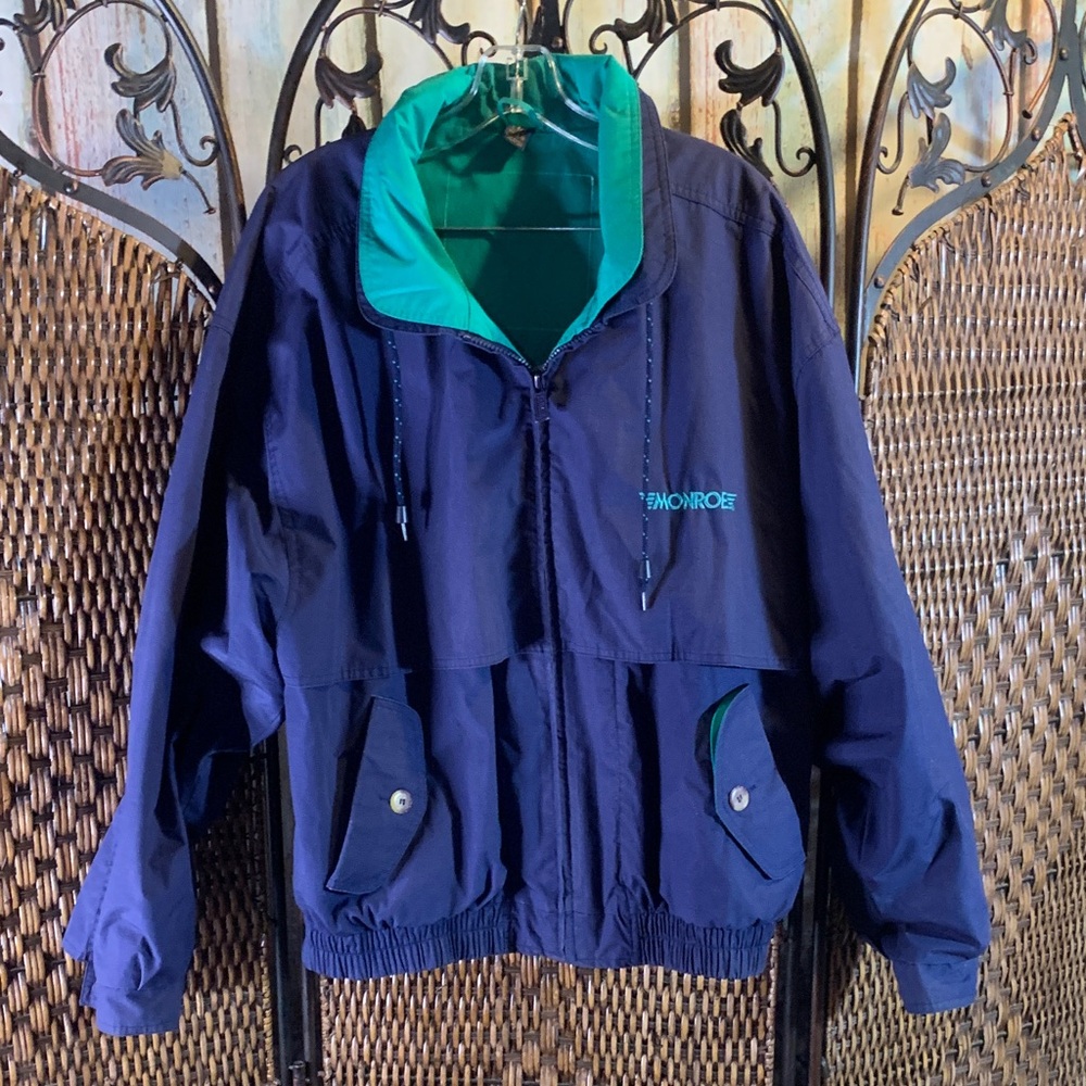 Vintage Monroe Blue Jacket Size L